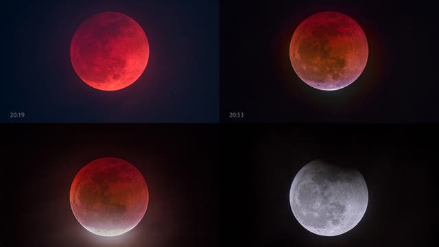 Mondfinsternis über Wien am 7. September 2025