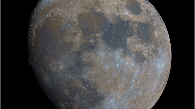 Mond (85 %) - 12. Jänner 2014