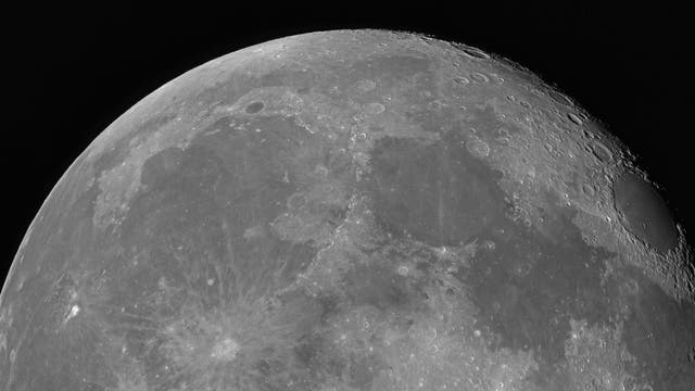 Der Mond am 28. Februar 2021