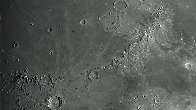 Mond am 30. September 2017
