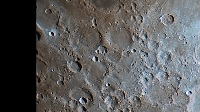 Mond, Pitatus und Tycho am 13. März 2022