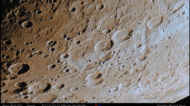 Mond, Janssen am 8. März 2022