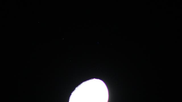 Plejaden vor der Bedeckung durch den Mond
