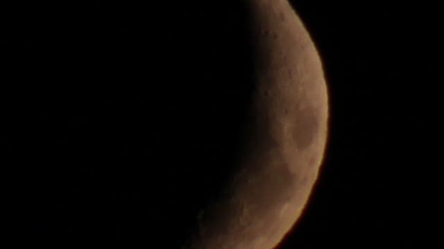 Zunehmende Mondsichel