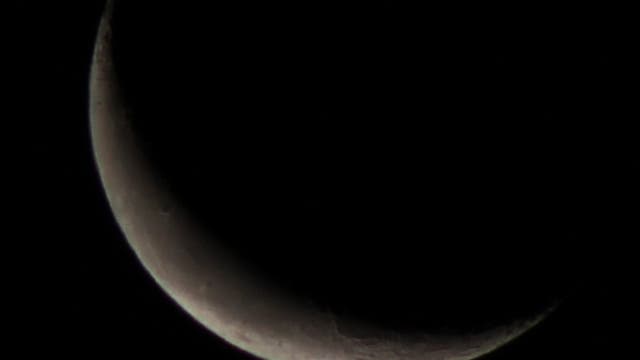 Abnehmende Mondsichel