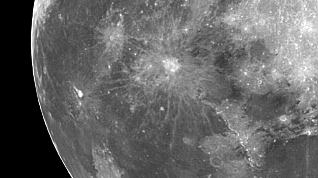 Mond in Infrarot am 1.10.2012