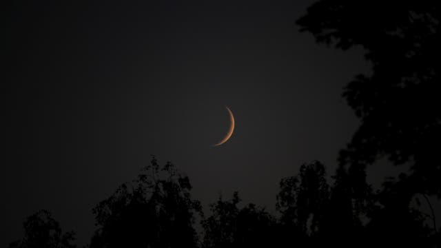Mondsichel erste Abendsichtbarkeit
