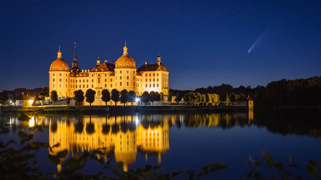 "Hoher Besuch auf Schloss Moritzburg"