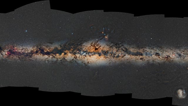 360-Grad-Milchstraßenpanorama