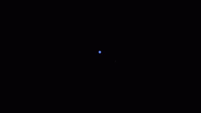 Neptun und Triton am 21.09.2019