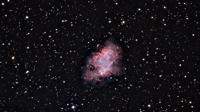 Krebsnebel M 1, ein Supernovaüberrest 