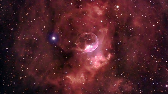 NGC 7635, Bubble-Nebel