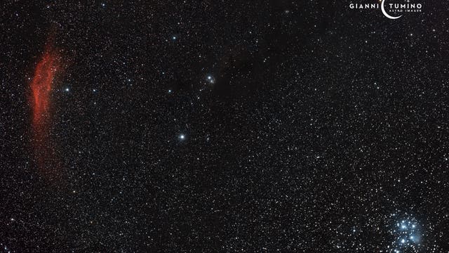 NGC 1499 & Messier 45
