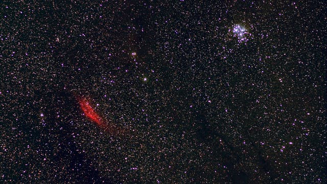 NGC 1499 und M 45