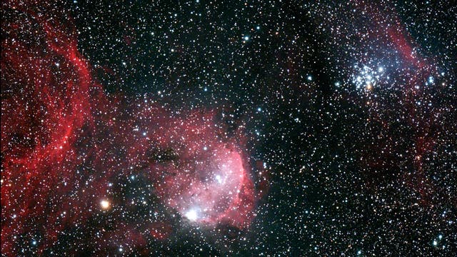 NGC 3324 und NGC 3293
