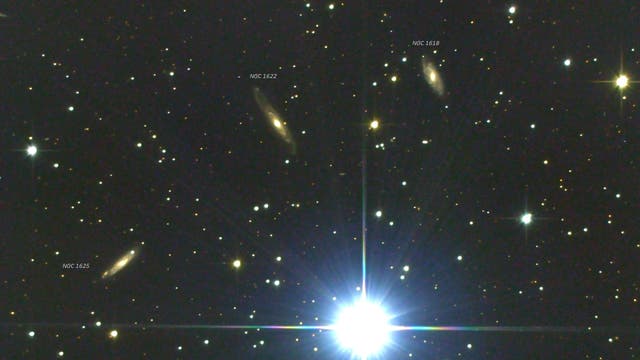 NGC1618/1622/1625: Die "Fliegenden Untertassen um Ny Eridani"