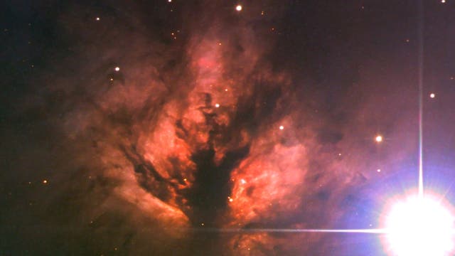 Flammennebel NGC 2024 und Alnitak
