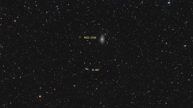 NGC 2336 und IC 467 (Objekte)
