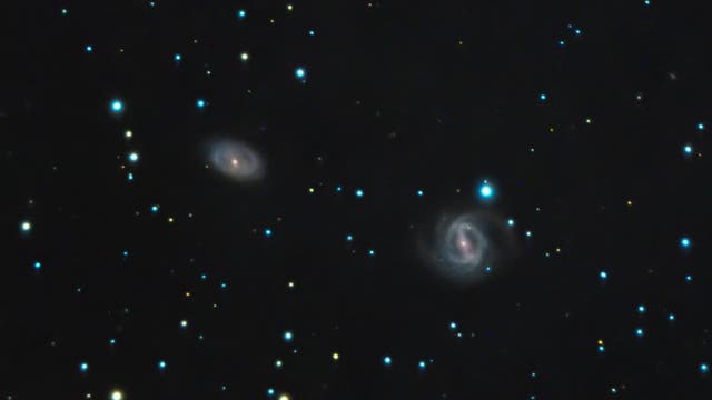 Target galaxies NGC 2486/87