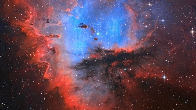 NGC281 Pacman Nebel