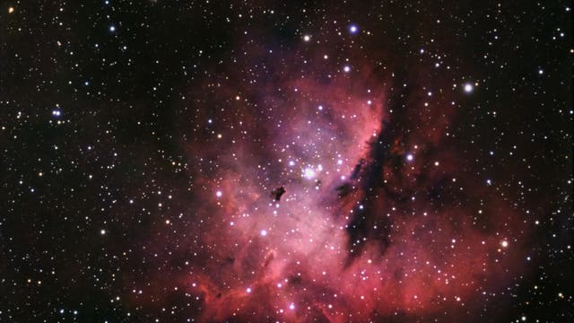 Pac-Man-Nebel über Drößnitz