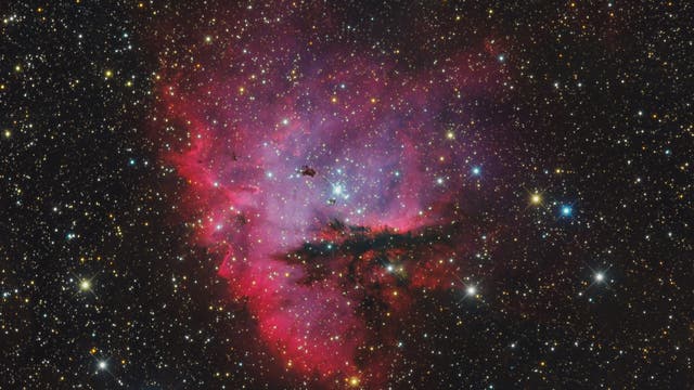 NGC 281 Pac-Man-Nebel