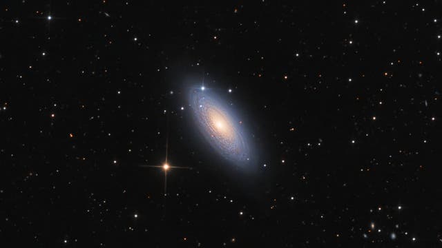 NGC 2841, Tiger’s Eye Galaxy