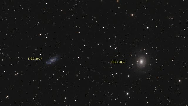 NGC 2985 und NGC 3027 (Objekte)