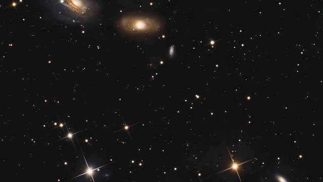 Galaxien im Sextanten