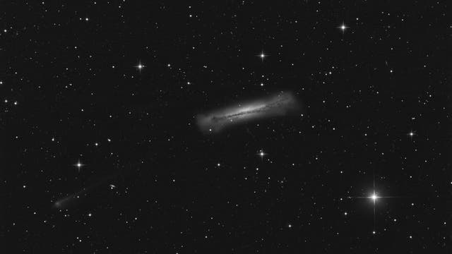 Komet 67P/Tschurjumov-Gerasimenko bei NGC 3628