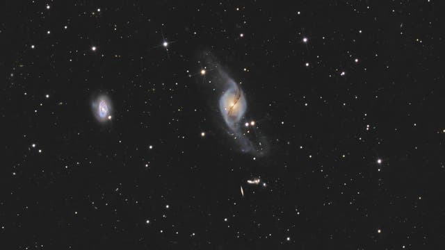 NGC 3718 und NGC 3729
