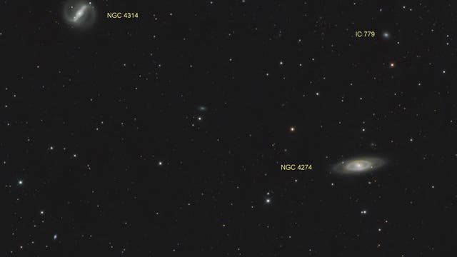 NGC 4314 und NGC 4274 (Objekte)