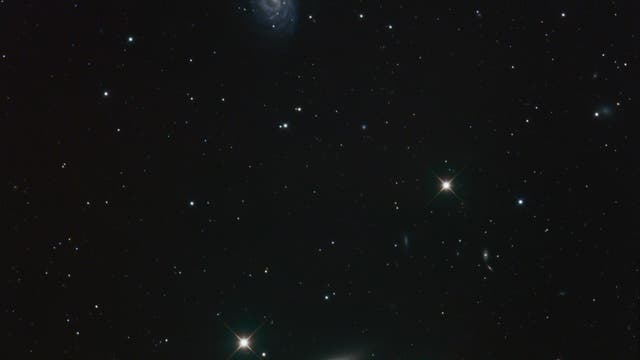 NGC 4535 und NGC 4526 in der Jungfrau