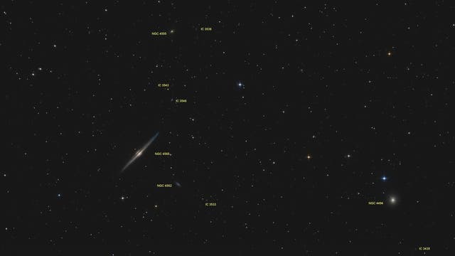 NGC 4565 (Objekte)