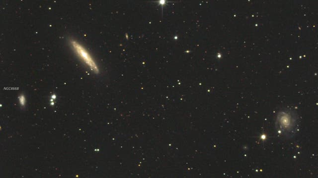 NGC4666 und NGC4653 in Virgo