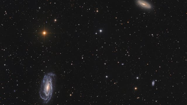 NGC 5002/05/33 in Canes Venatici
