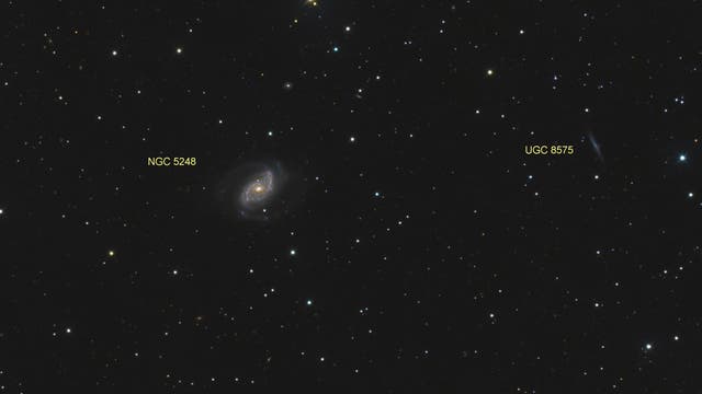 NGC 5248 im Sternbild Bärenhüter (Objekte)