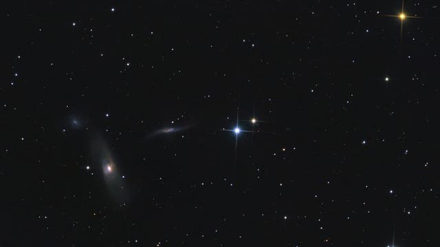 Die Galaxiengruppe NGC 5566/5560/5569