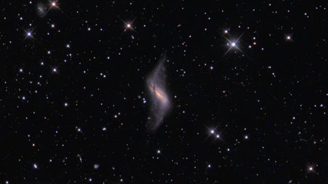 NGC 660 - eine doppelte Galaxie?