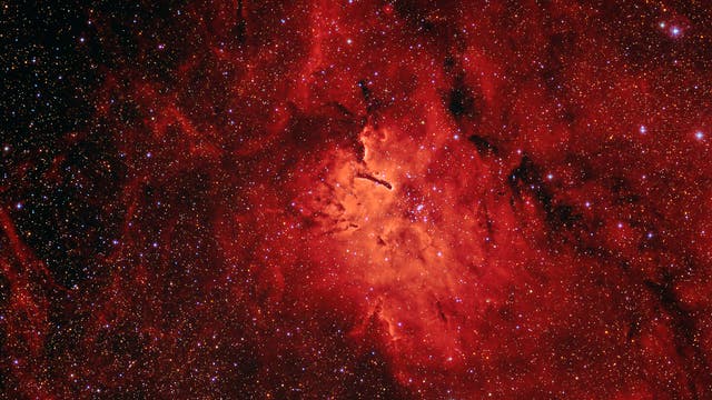 NGC 6820 und NGC 6830 im Füchschen (Vulpecula)