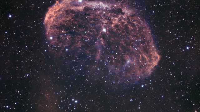 NGC 6888 - Crescentnebel in Bi-color-Technik