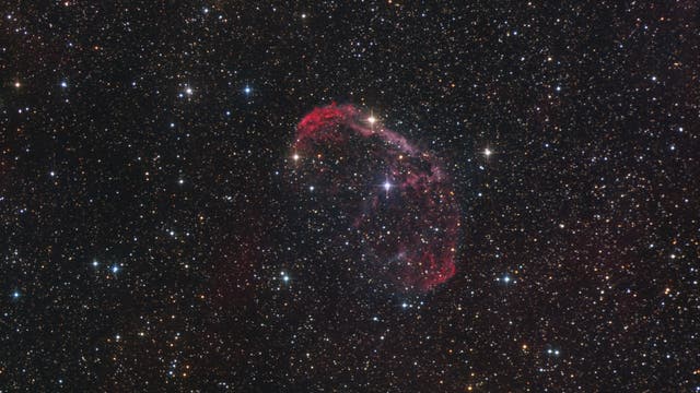 NGC 6888 Crescentnebel in RGB