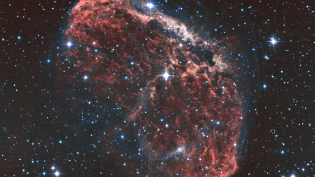 NGC 6888 in Bicolor