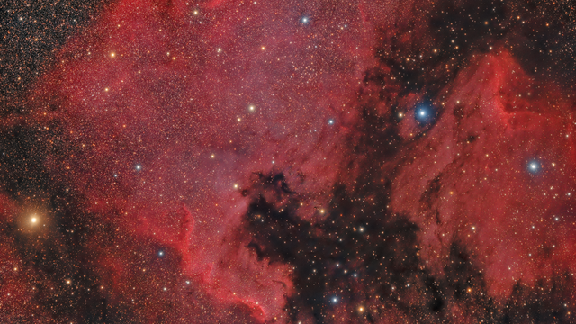NGC 7000 & IC 5070: Amerika- und Pelikan-Nebel