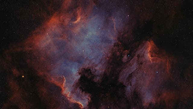 NGC 7000 BiColor