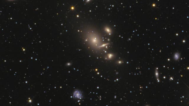 Abell 262 Galaxienhaufen-Detail