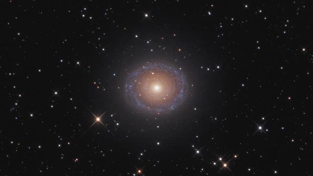 NGC 7217, Ringgalaxie im Pegasus