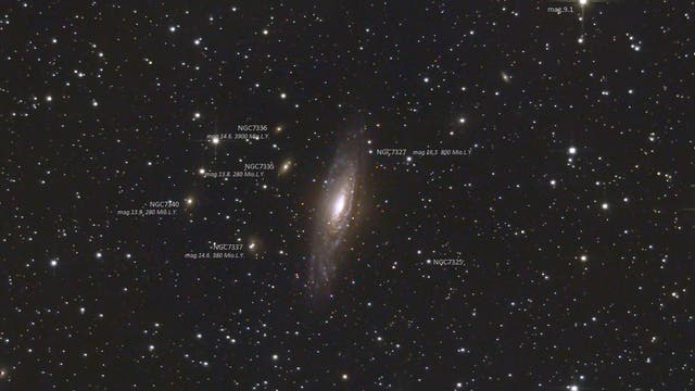 NGC 7331 Bezeichnungen  