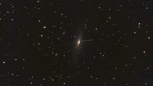 SN 2025rbs in NGC 7331 bei Vollmond