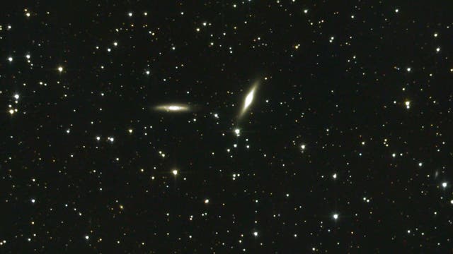 NGC 7332 und NGC 7339: Galaxienpaar im Pegasus